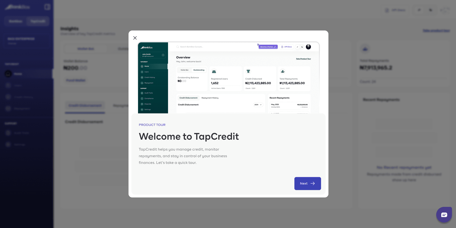 Staff Credit screenshot 2